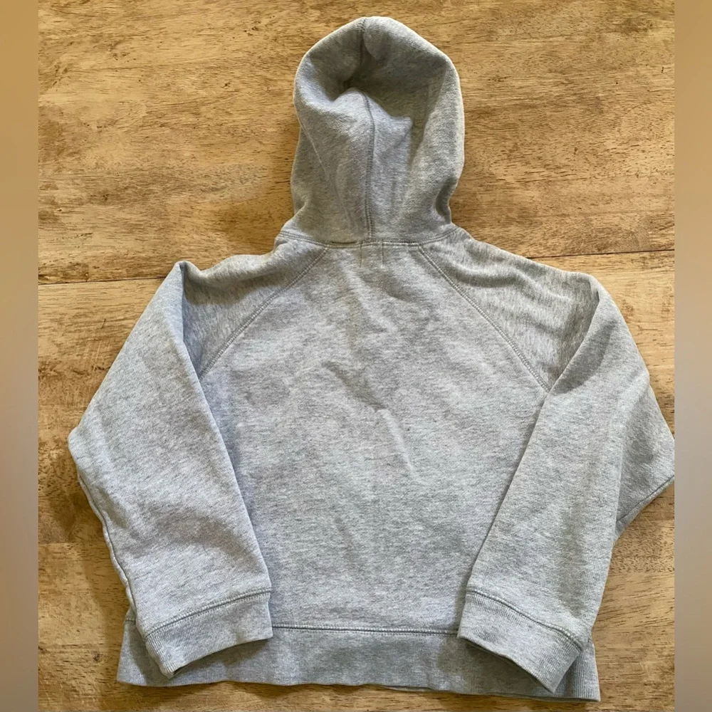 Vintage Gap Unisex Kid’s Size Small Gray‎ Cotton Logo Hoodie